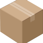 box, cardboard, cube